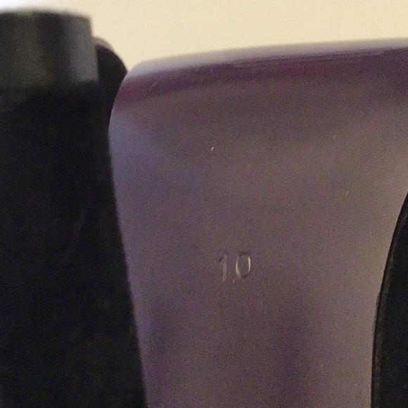 MIXX  JENNY BLACK SUEDE ANKLE SHOES SZ 10 - Picture 9 of 13